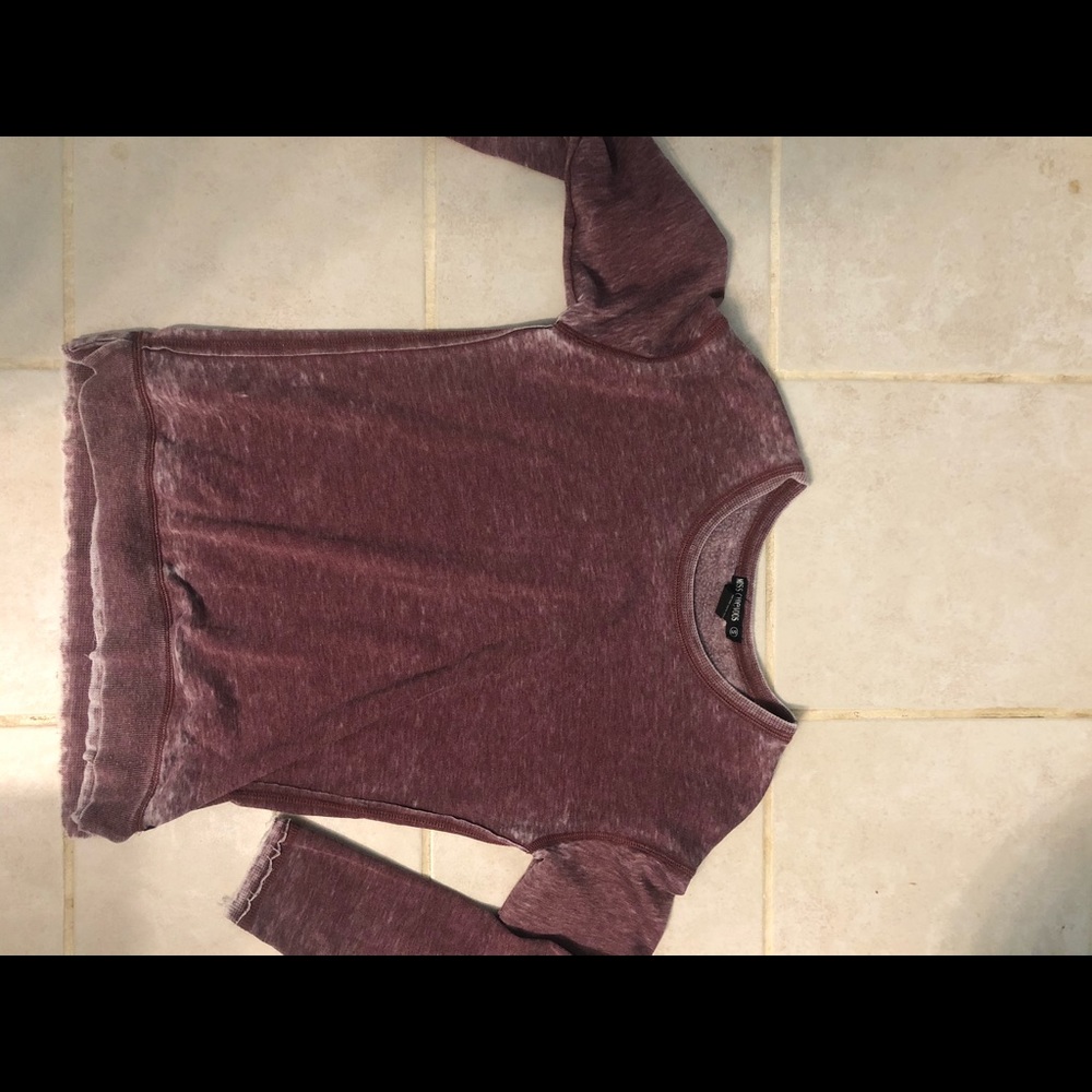 Maroon long sleeve